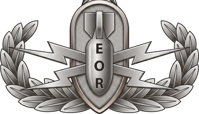 เครื่องหมาย EOR ประดับหน้าอก